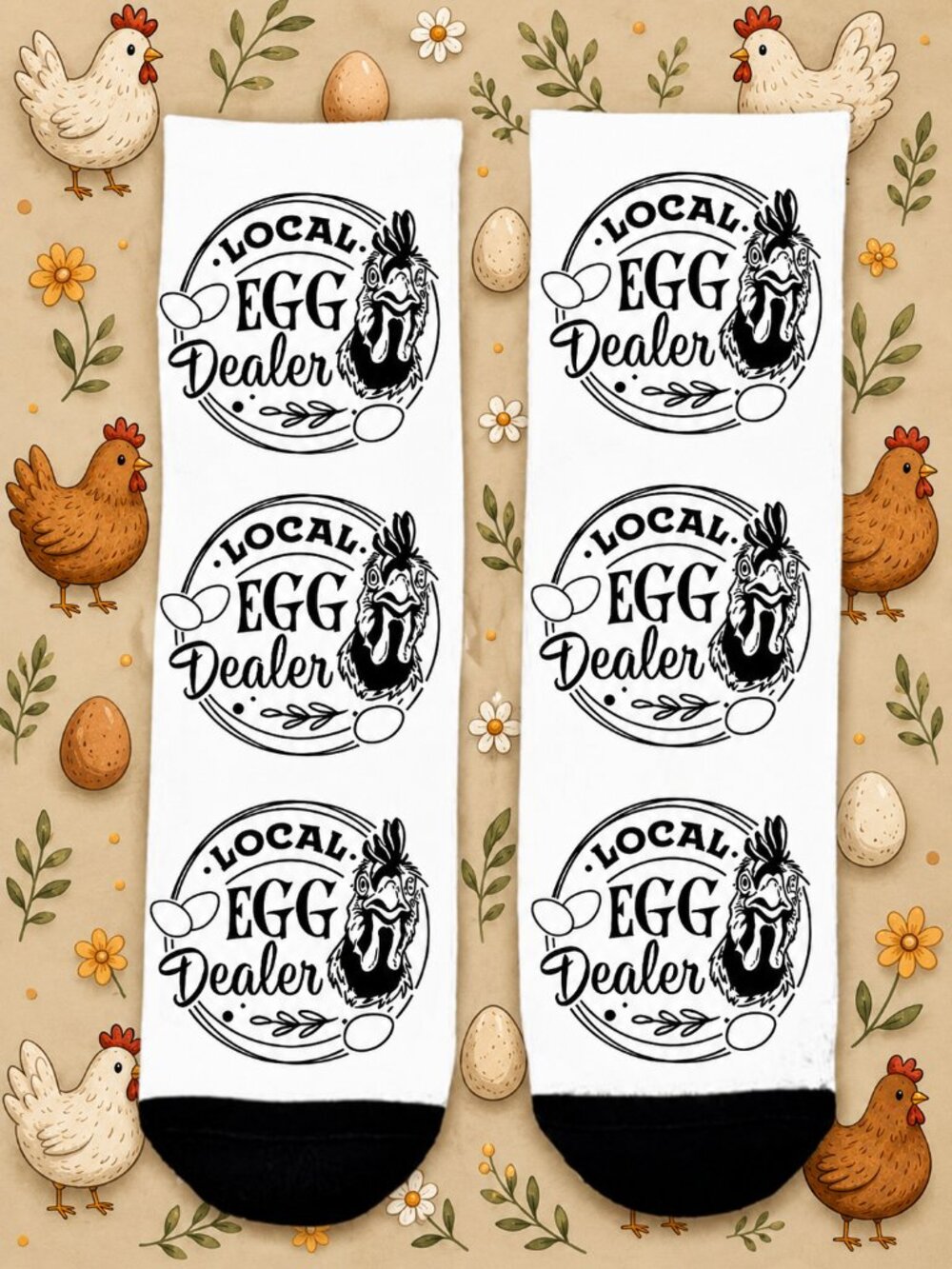 Local Chicken Dealer Ankle Socks